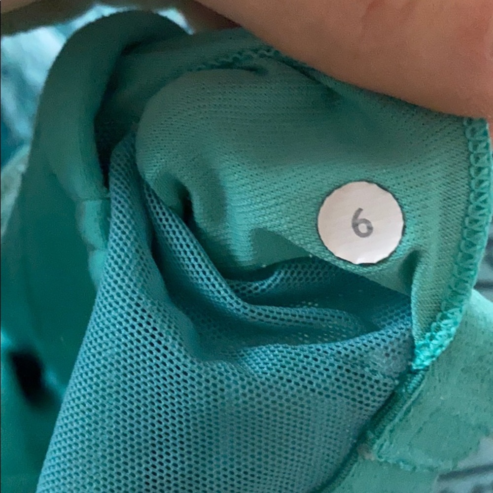 Lululemon Turquoise Racerback Tank - Picture 4 of 4